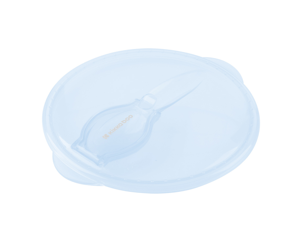 Set castron Kikkaboo Feedy cu ventuză, Albastru - imagine 2