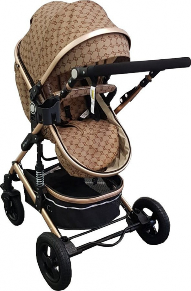 Baby Care Pro 531 Carucior 3in1 Transformabil Bej - imagine 4