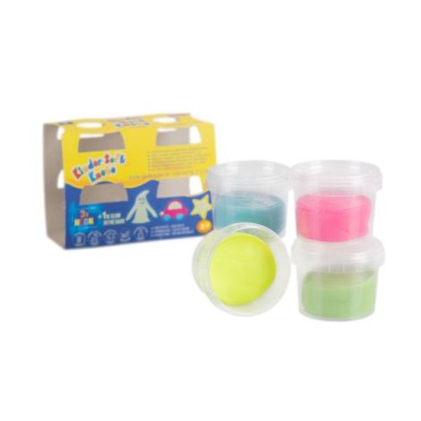 Plastilina Kinder Neon - Creații Colorate și Sigure - imagine 2