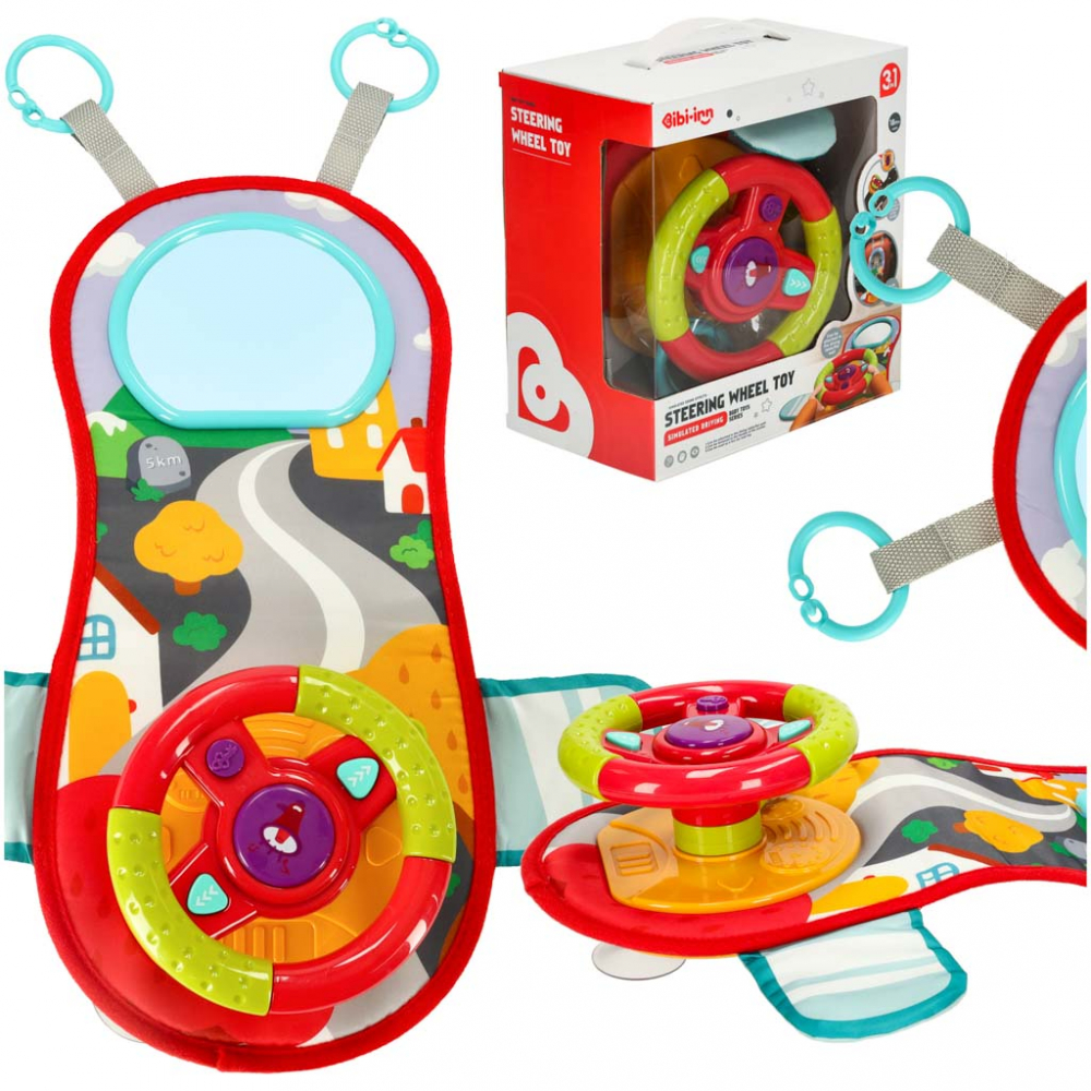 Ikonka Volan Steering - Calm pentru Copilul Tău
