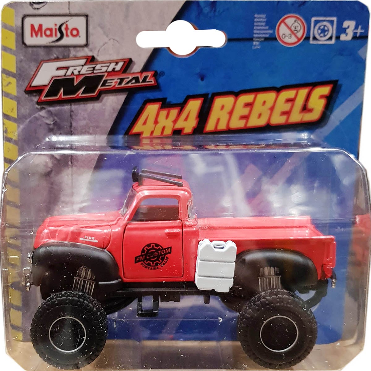 Maisto Fresh Metal 4X4 Rebels 11cm Rosu