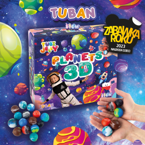 Set Tuban Tubi Jelly Planete | Creează-ți Galaxia - imagine 8