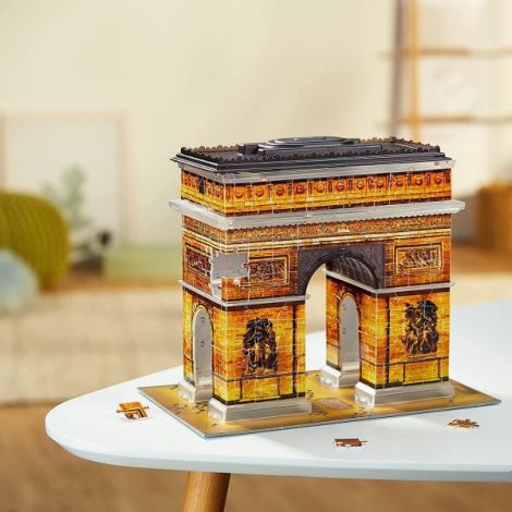 Puzzle 3D LED Arc de Triumf Ravensburger - imagine 5