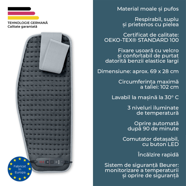 Perna Electrică Beurer Multifuncțională - imagine 2