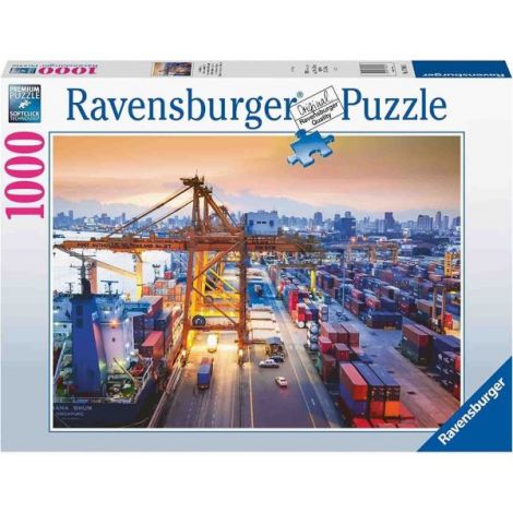 Ravensburger Puzzle Hamburg 1000 Piese - Calitate Germană - imagine 2