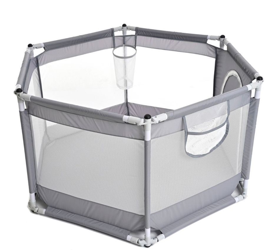 Tarc Playcity Pliabil Hexagonal Safe Grey 136cm - imagine 3