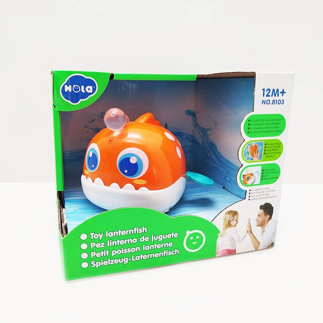 Pestisorul Luminos Hola - Jucarie de Baie Interactiva
