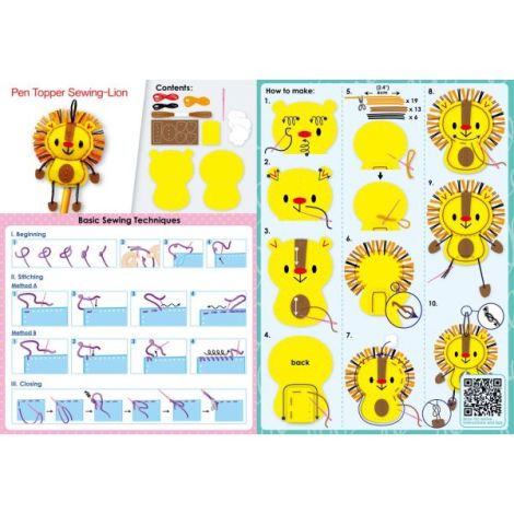 Set DIY Topper Leu Avenir | Creativ si Educativ - imagine 4