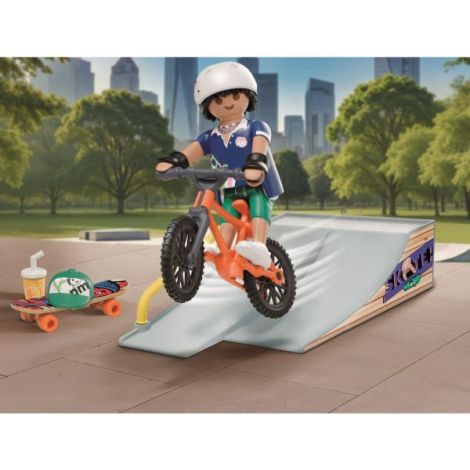 Playmobil Pack Skater cu Rampa - imagine 4