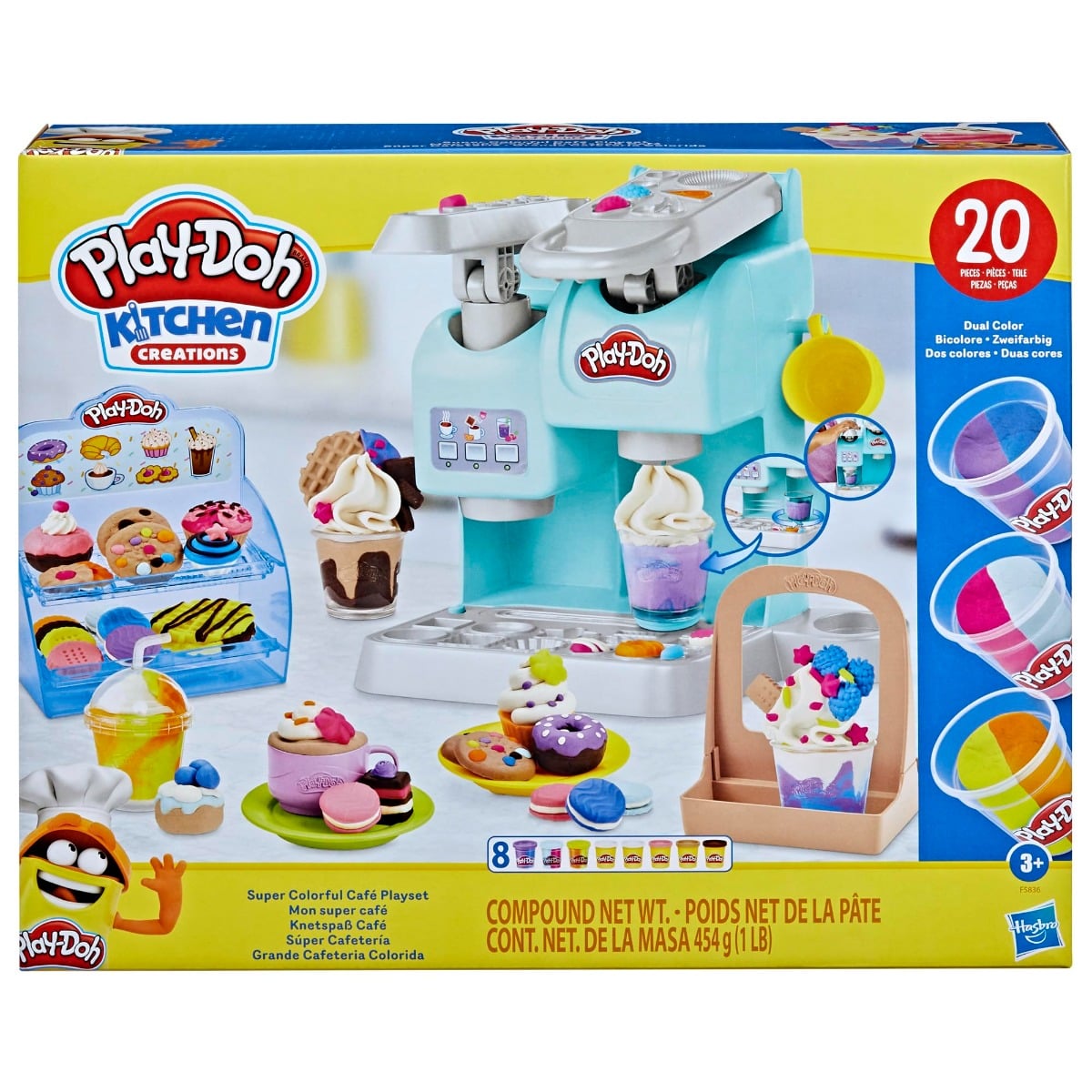 Set Play-Doh Cafeneaua Super Colorată | Jucării Imitație
