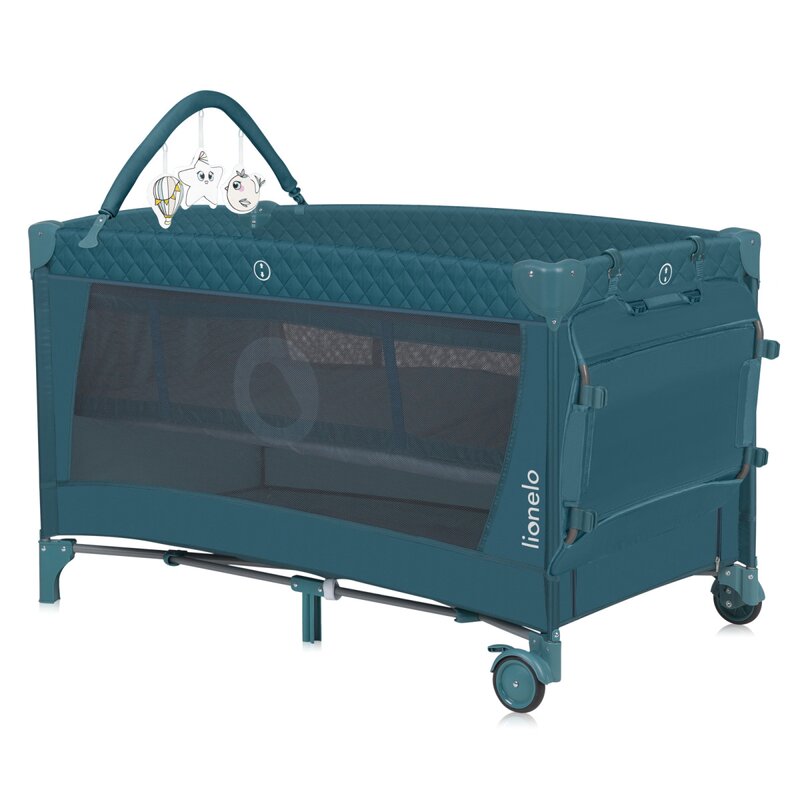 Lionelo Flower Patut Pliabil 2-in-1, 120x60cm