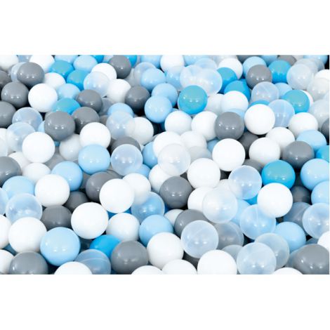 Piscina Bile Moje Bambino Gri-Bleu 2x2m - imagine 4
