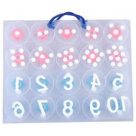 Set 20 Stampile Cifre Moje Bambino - imagine 3