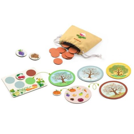 Joc Vegeto Mondo Djeco | Joc Educativ Anotimpuri - imagine 5