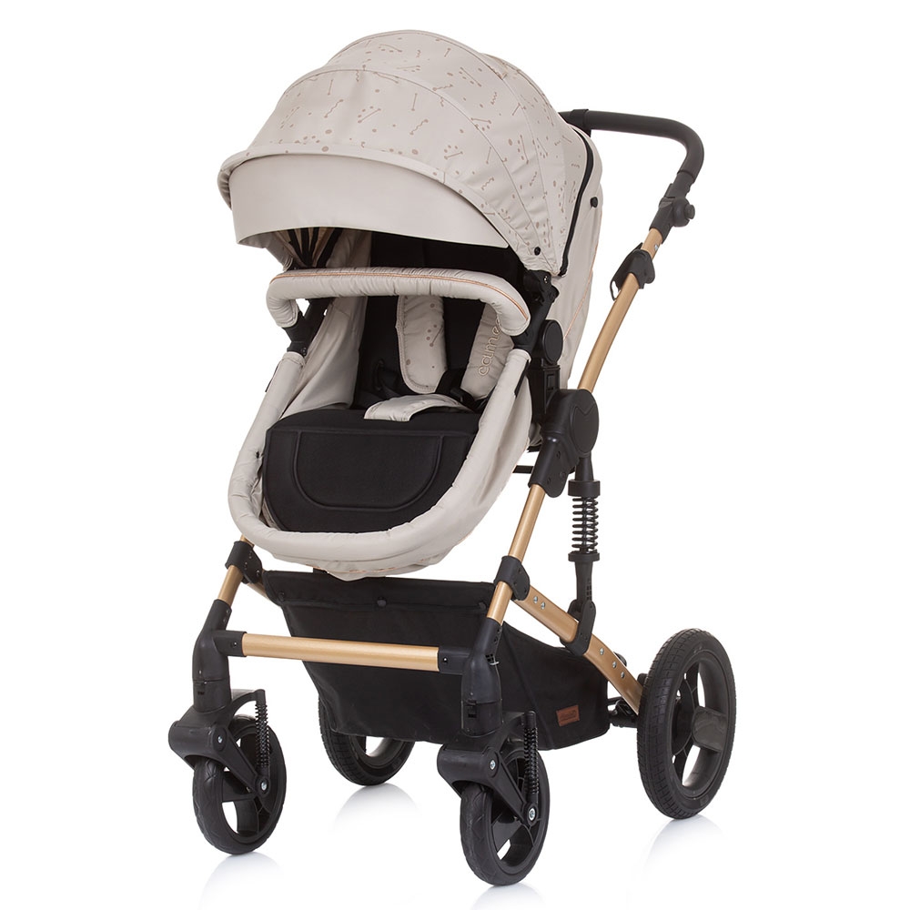 Carucior Chipolino Camea 2 in 1, Sand, 0-15kg - imagine 2