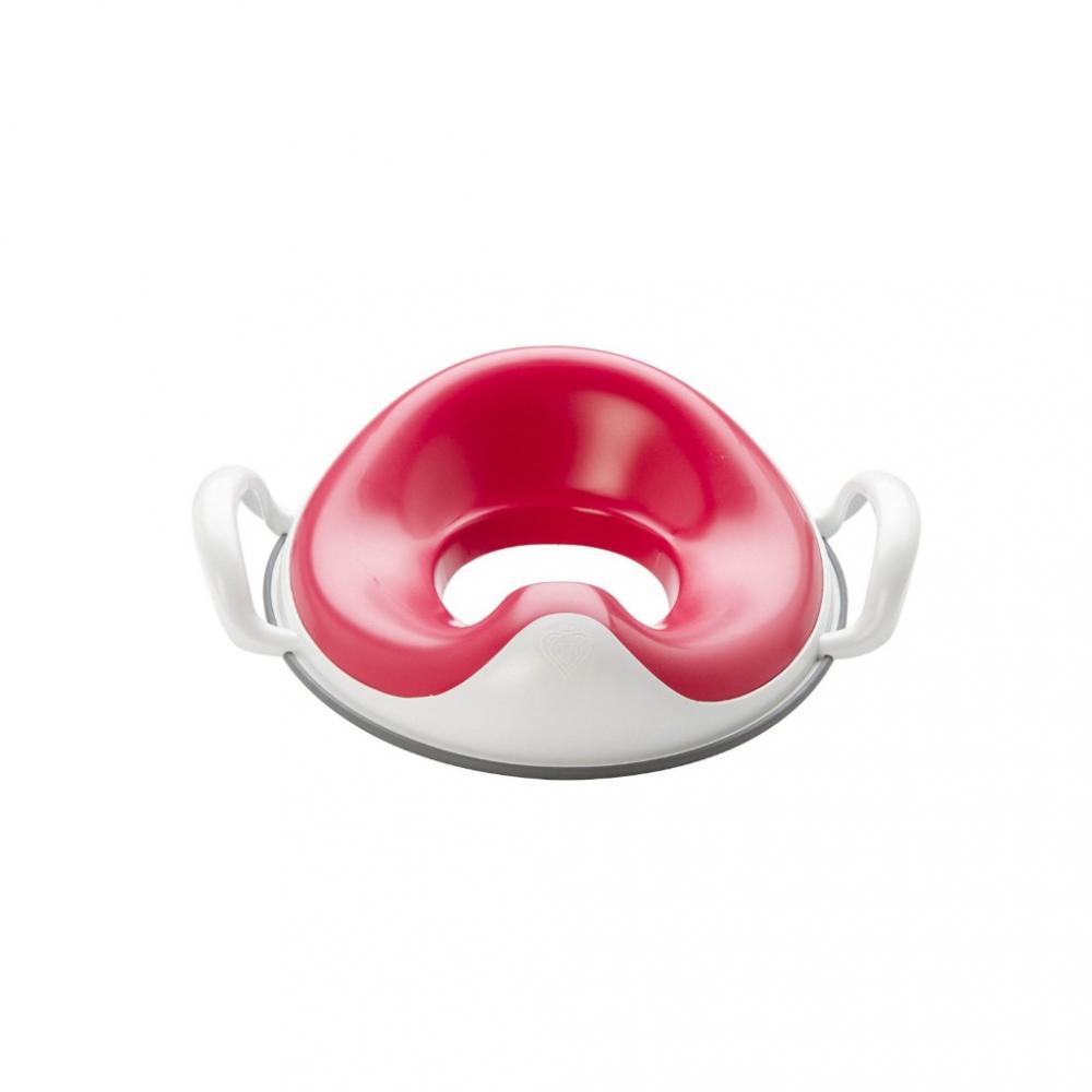 Reductor Toaletă Prince Lionheart cu Mâner Fuchsia - imagine 2