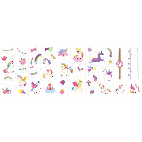 Avenir Stickere Unghii Unicorni - 260+ Autocolante - imagine 5