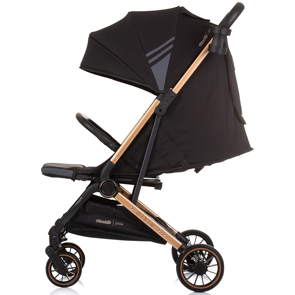Carucior Chipolino Pixie, Obsidian Gold, 0-22kg - imagine 2