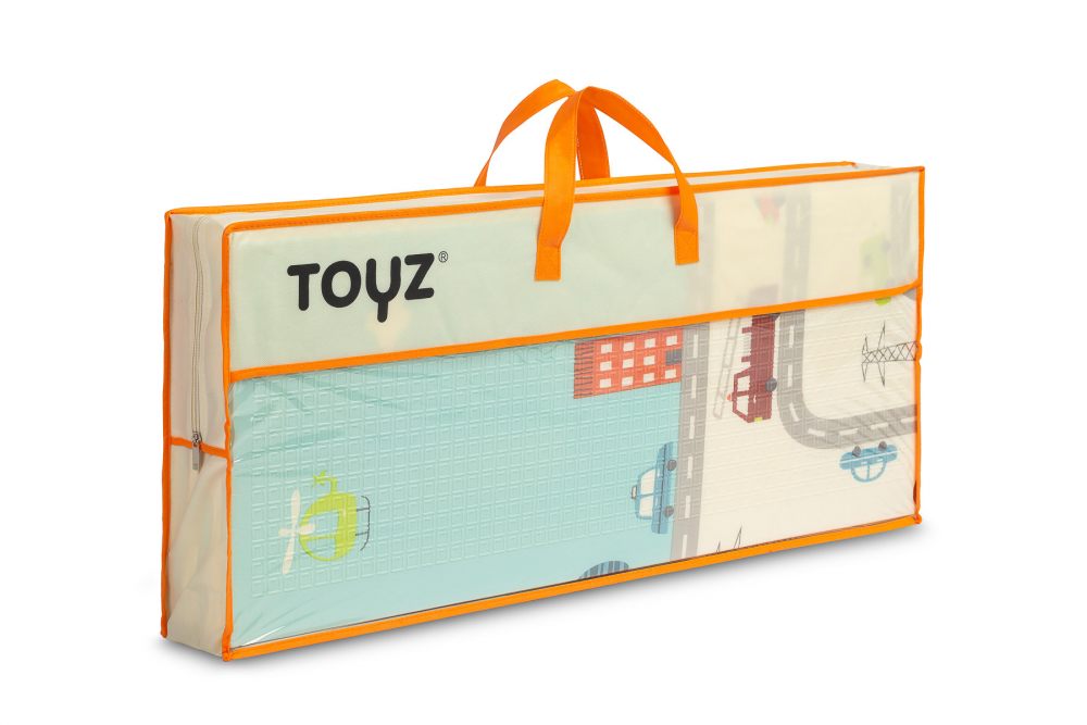 Covoras Pliabil Toyz Cars, Spuma XPE, 200x180 cm - imagine 4