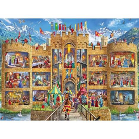 Puzzle Castel 150 Piese Ravensburger - Calitate Garantată
