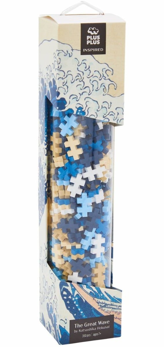 Set Constructie Plus-Plus Hokusai, 350 Piese, Educativ