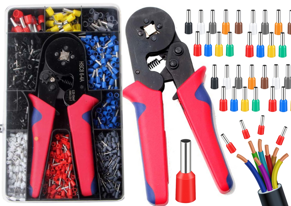 Leantoys Set Sertizare 1200 Terminali