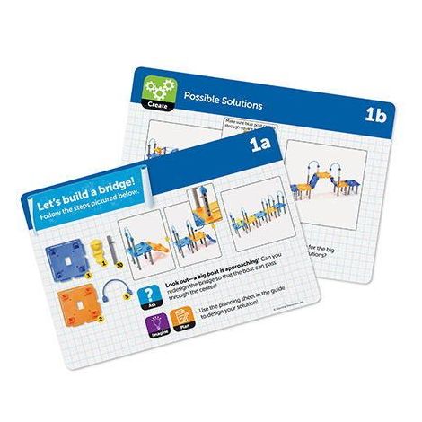 Learning Resources Set STEM Construieste Oraselul 5-9 Ani - imagine 4