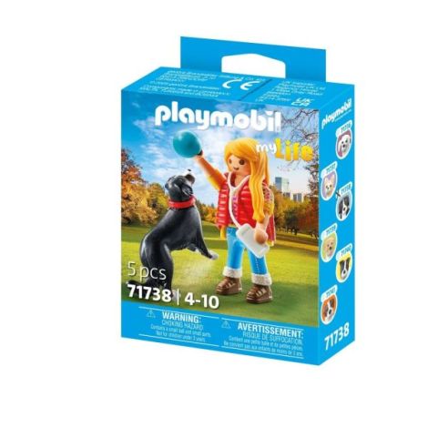 Playmobil Set Femeie și Cățel de Munte - imagine 3