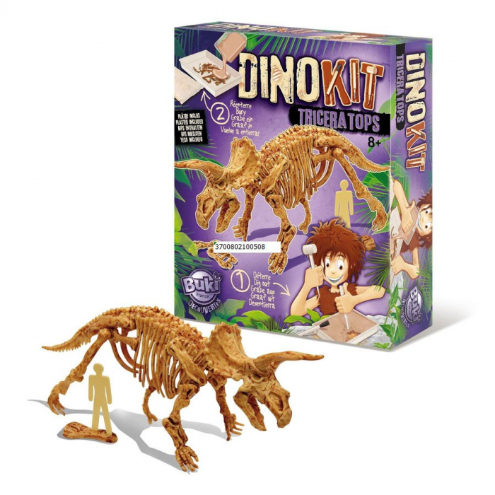 Buki France Set Triceratops - Sapat si Asamblat
