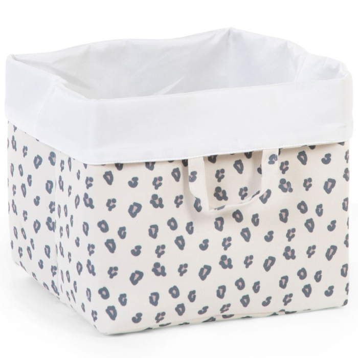 Cos Depozitare Pânză Childhome Leopard 32x32 cm