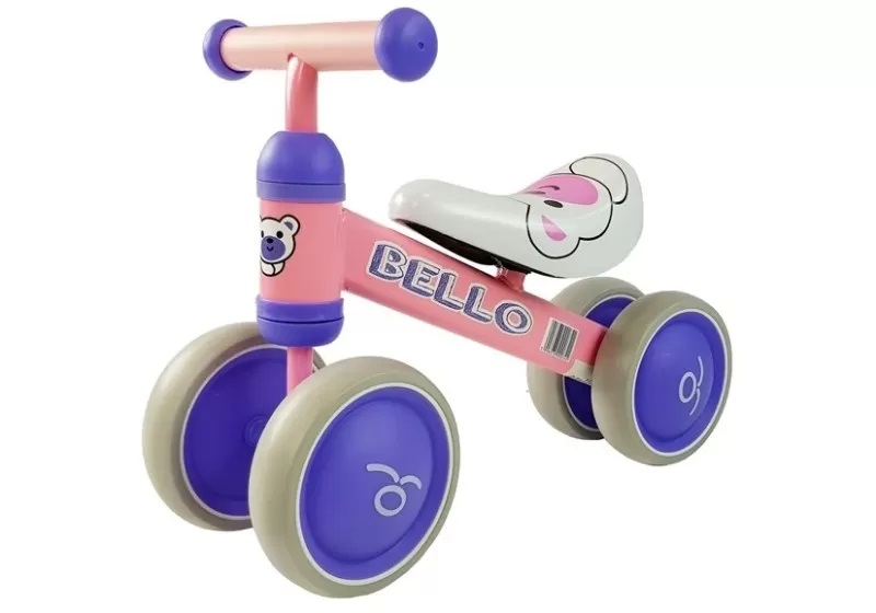 Ride-On Pink Bello Leantoys 1-3 Ani - imagine 2