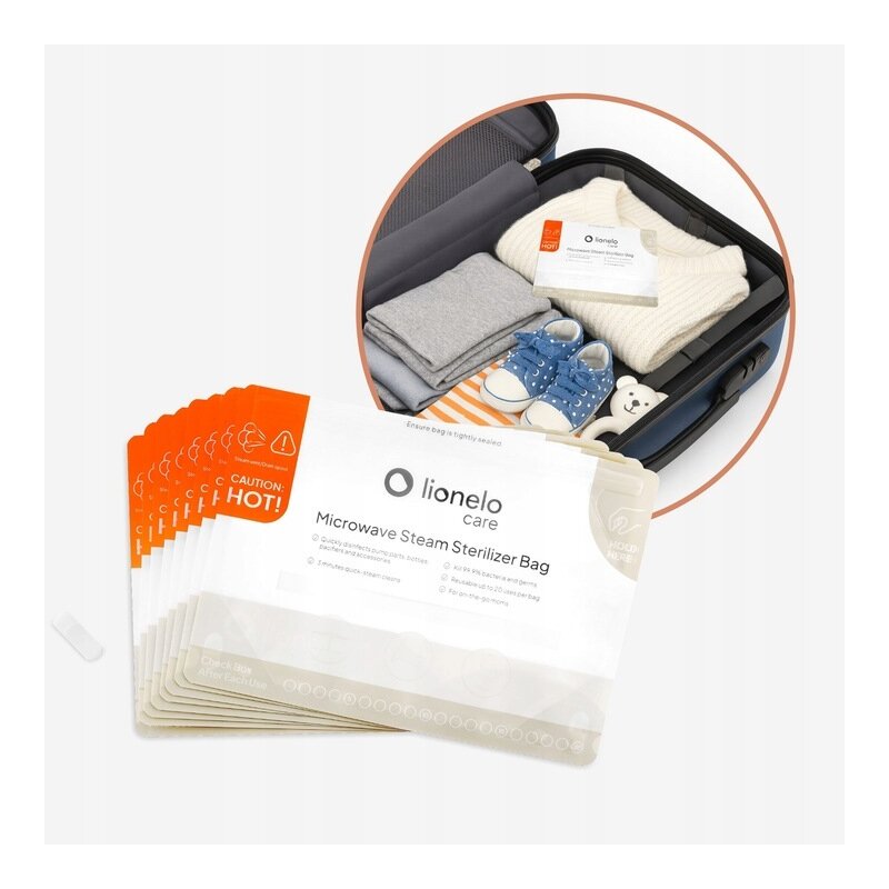 Set 8 Pungi Sterilizare Lionelo Thermbag - imagine 3