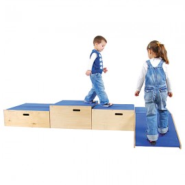 Platforma Tobogan Moje Bambino, Lemn, Antiderapant - imagine 4