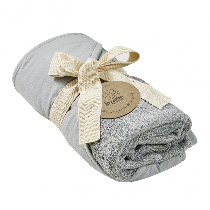 Prosop cu glugă Rotho Babydesign, Stone Grey - imagine 2