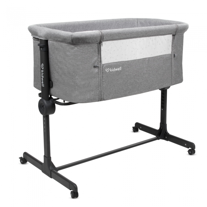 Patut Kidwell Snuzzy Gri, Laterala Culisanta 3-in-1 - imagine 9