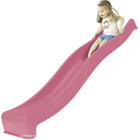 Tobogan Sline 2.90m Roz Pastel KBT cu Apa