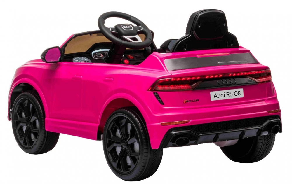 Audi RS Q8 Pink 12V - Mașinuță electrică premium - imagine 5
