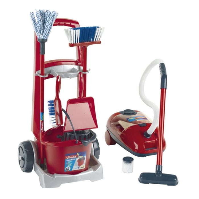 Set Klein Menaj și Aspirator Vileda Roșu