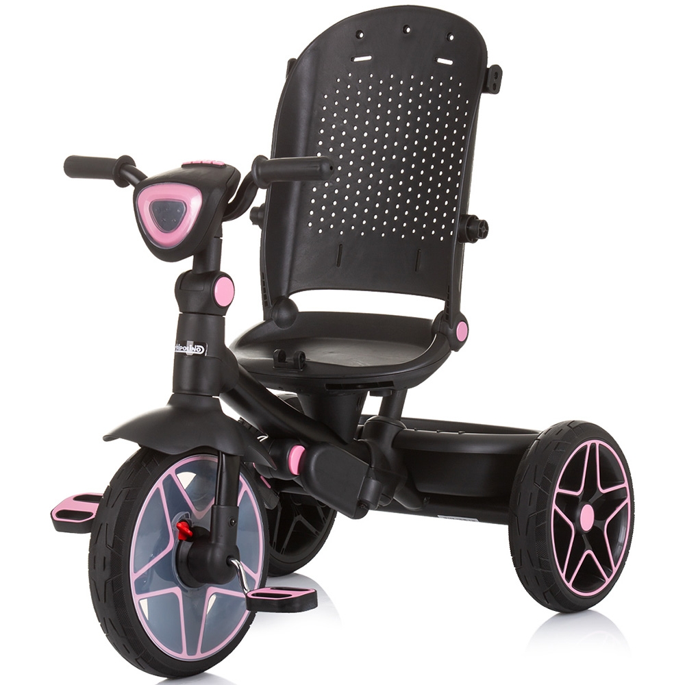 Tricicleta Chipolino Derby Flamingo, Reversibilă - imagine 7