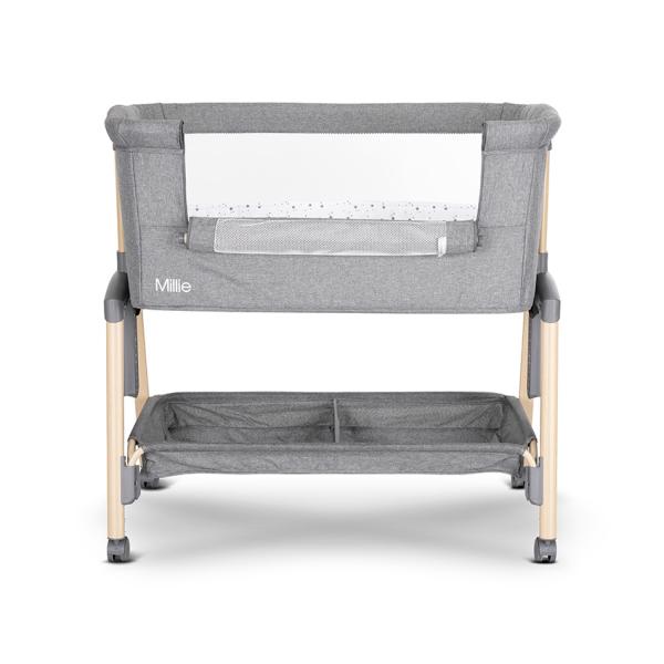 Patut Co-Sleeper Lorelli Millie Pliabil 7 Niveluri - imagine 4