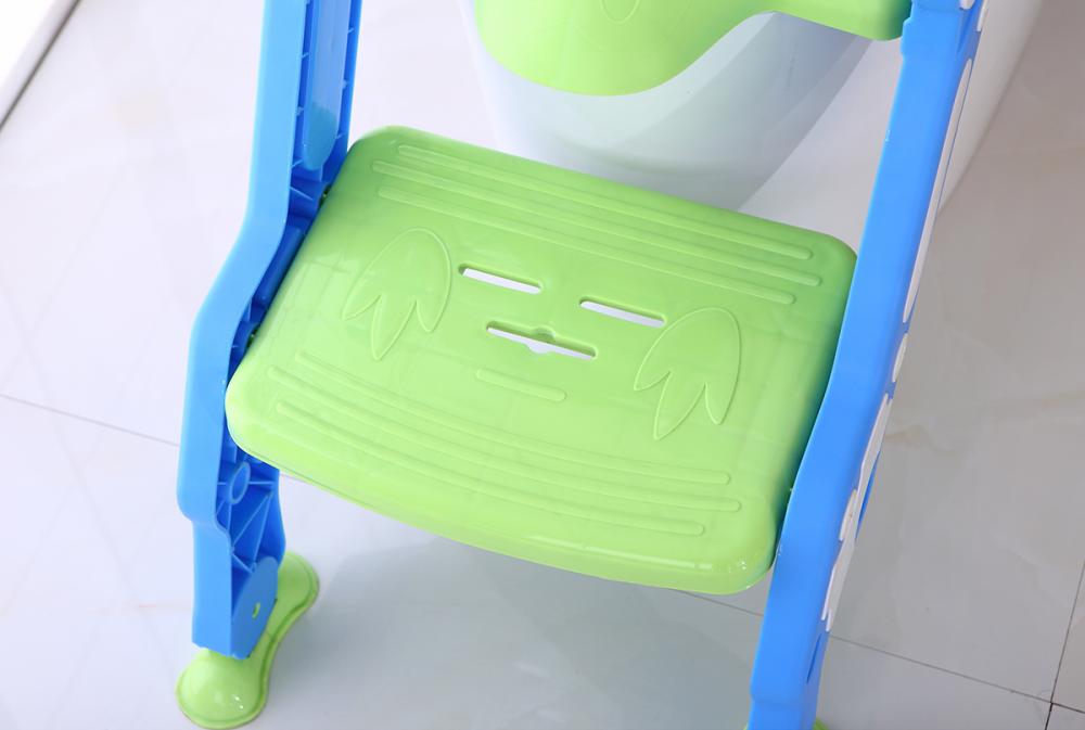 Reductor Toaleta Little Mom cu Scară | Pliabil - imagine 12