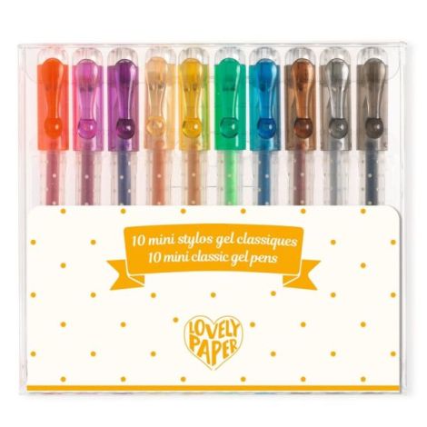 Set 10 Pixuri Gel Djeco - Culoare Vibrantă