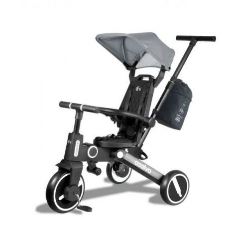 Tricicleta Discovery Gri Asalvo | Sigurță și Confort - imagine 5