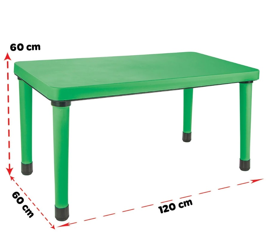 Măsuță Pilsan Happy Table 120x60cm Verde
