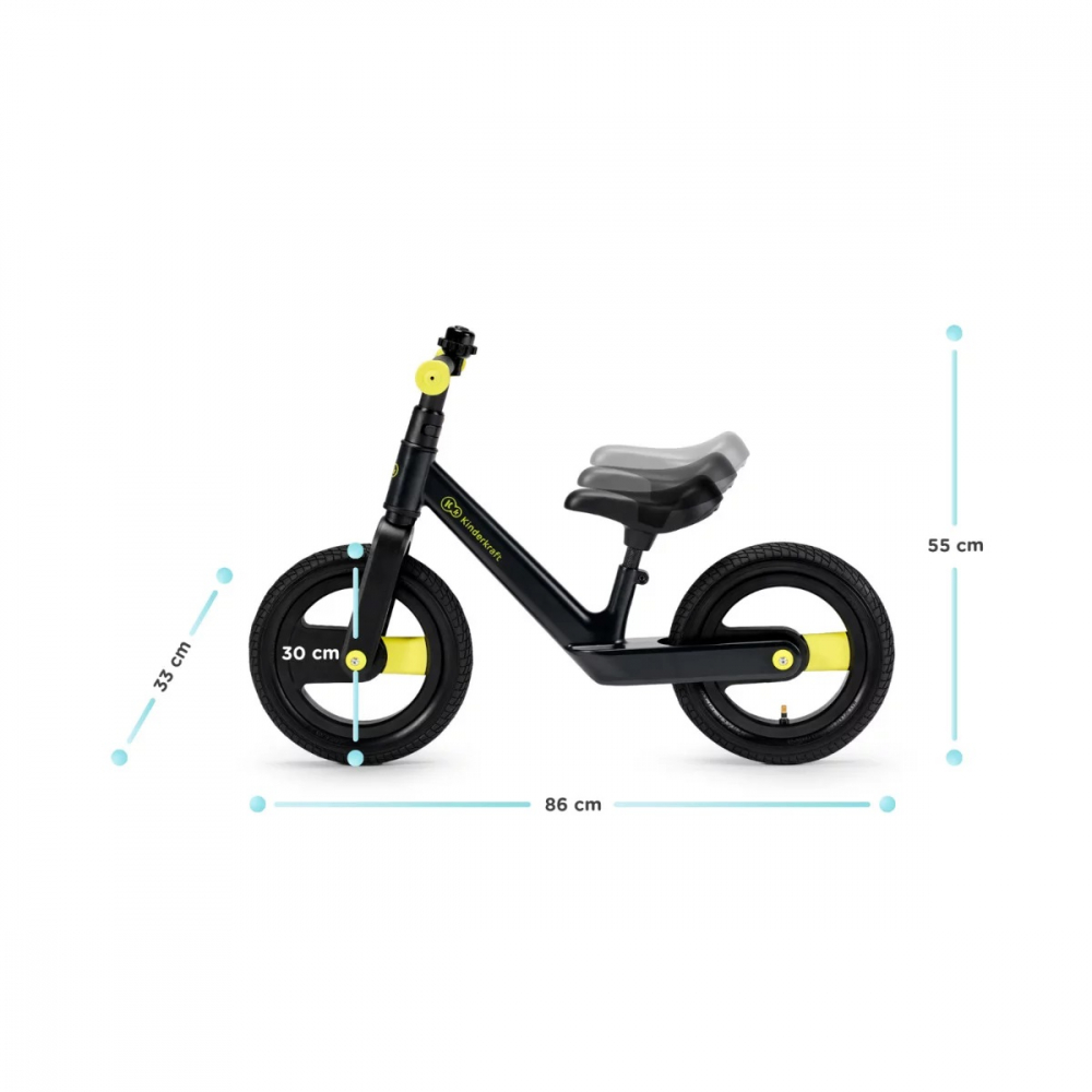 KinderKraft Goswift Bicicletă Echilibru Roz