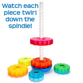 Piramida cu Rotite Fat Brain Toys - imagine 3