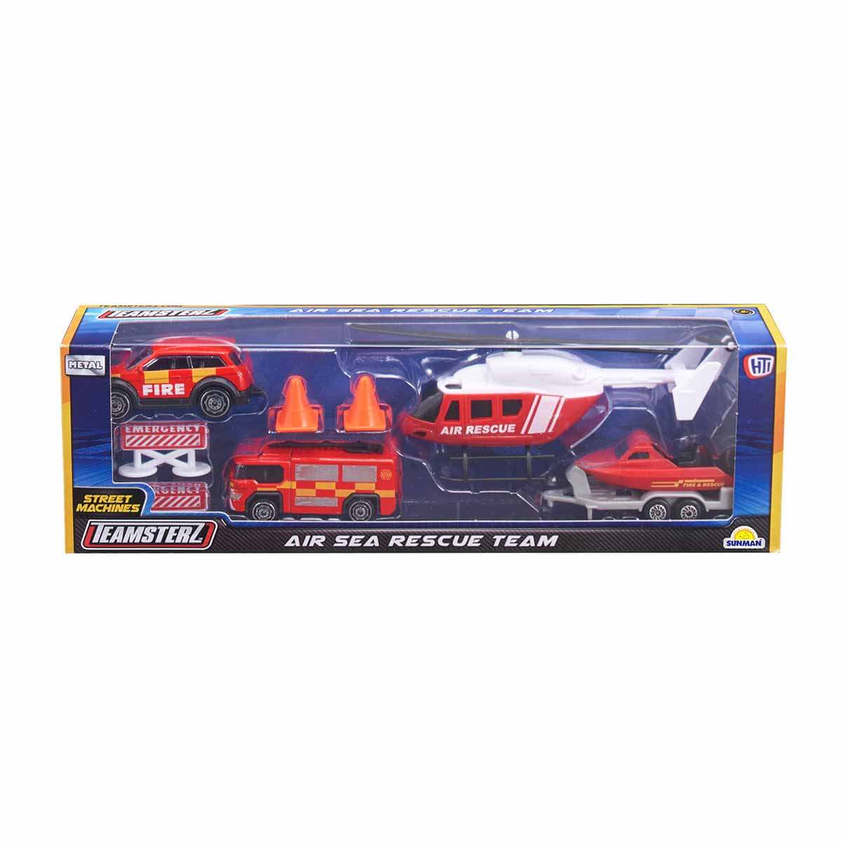 Set Pompieri Teamsterz, Vehicule Interventie
