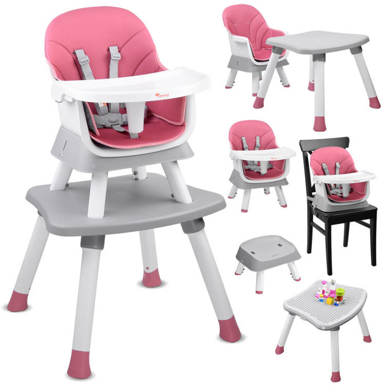 Scaun Masa 6in1 Roz Jokomisiada | Cresc - imagine 15