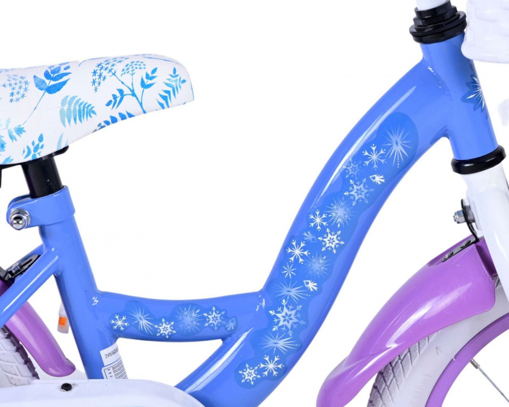 Bicicleta Disney Frozen 14" Eandl, Frână și Ghidon Reglabil - imagine 9