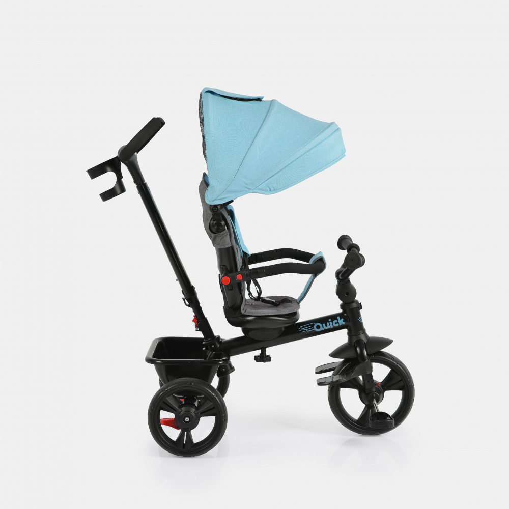 Tricicleta Byox Quick Turcoaz, Maner Directie - imagine 5